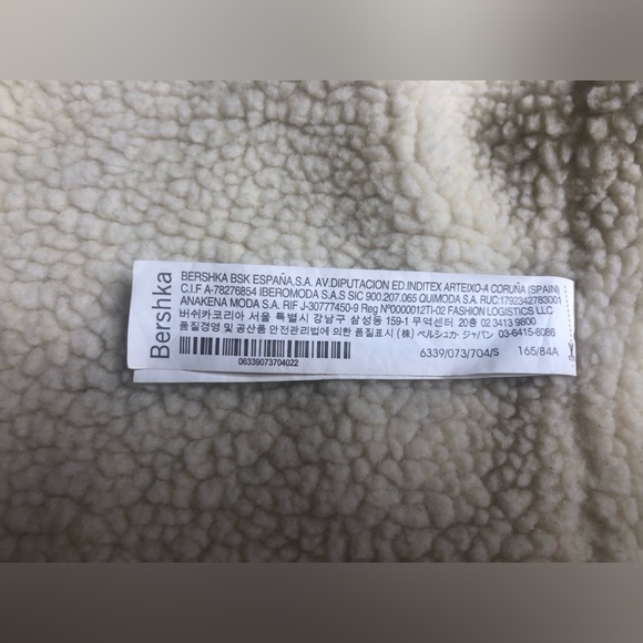 Bershka woman’s corduroy fleece jacket size small - Picture 6 of 11